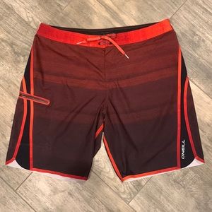O’Neill superfreak hybrid board shorts.